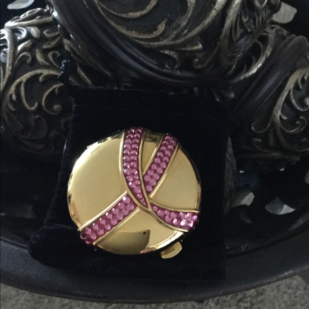 ESTEE LAUDER BREST CANCER AWARENESS POWDER COMPACT